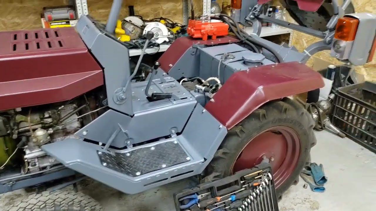 КМЗ-012 дополнительная гидравлика смотреть онлайн