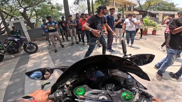 PUNE College EVENT me Apni Khatarnak Entry ?|NINJA H2 is back ??|SAGARMORE VLOGS смотреть онлайн