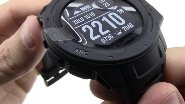 Garmin Instinct Tactical Edition Black Unboxing HD (010-02064-70) смотреть онлайн