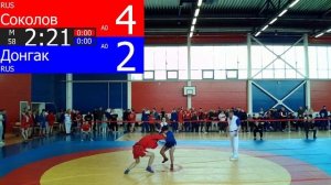 первенство МО РФ по самбо среди ДОО