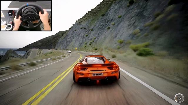 Ferrari 458 Liberty Walk - Assetto Corsa | Steering Wheel Gameplay смотреть онлайн