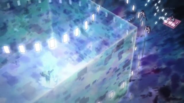 Kyoukai no kanata | Akihito transform and fight him friends смотреть онлайн