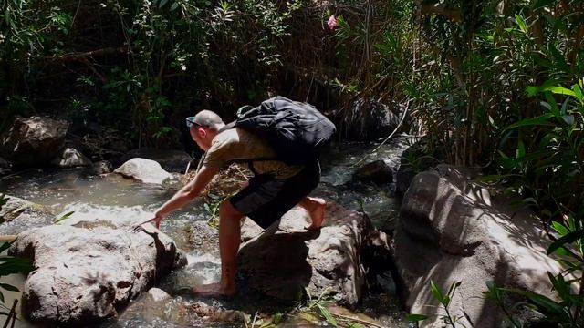 Водопад Джилабун, Голанские высоты Израиль смотреть онлайн