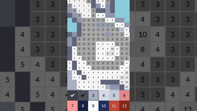 Pixel House - Color by number game смотреть онлайн