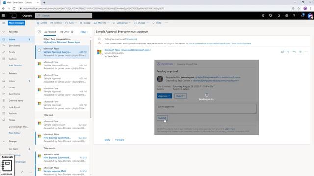 Power Automate Approval Workflow Basics смотреть онлайн
