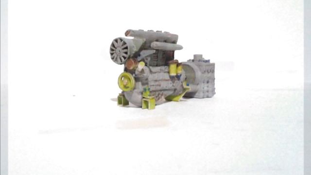 Двигатель Д-144 из бумаги. Для укатчика ДУ-48 D-144 engine made of paper. For packer DU-48 смотреть онлайн