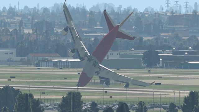 B747 Pilots Made Insane Emergency Landing After Got Drunk | X-Plane 11