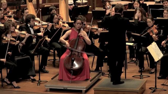 Barber Cello Concerto Live Performance- Christine Lamprea, cello смотреть онлайн