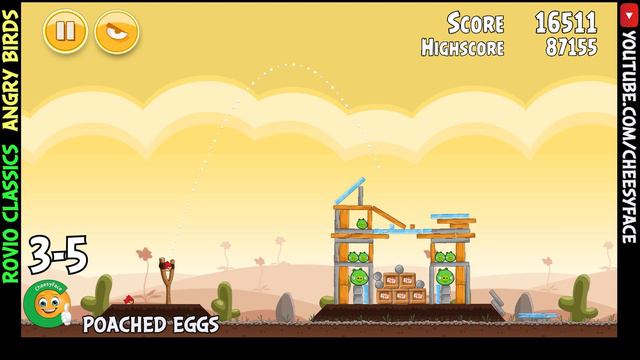 ROVIO Classics Angry Birds Poached Eggs 2022 Level 3 5 Episode 3 смотреть онлайн