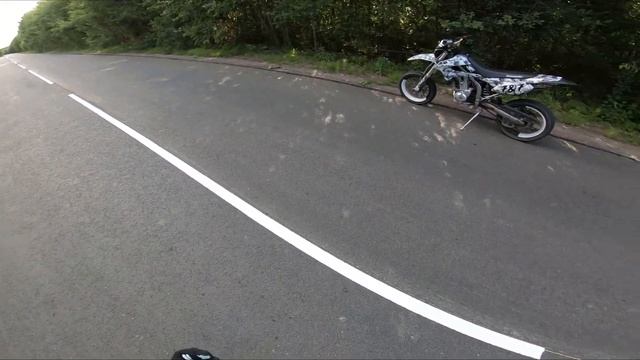 СТАНТ ПО ЛЕСНОМУ СПОТУ / STUNT / KLX250