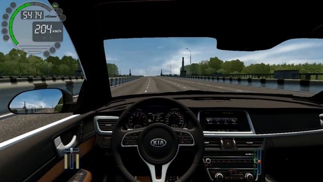 City Car Driving - KIA OPTIMA 2016 2.0 GT-LINE | Max Speed смотреть онлайн