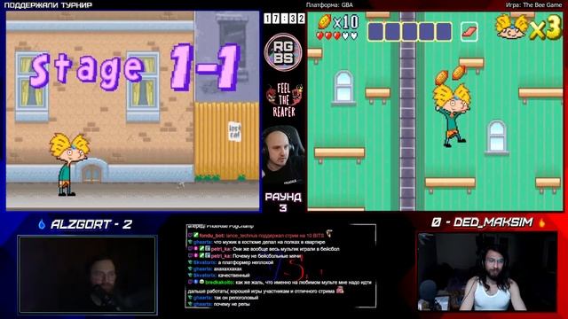 # 1078. RGBS или Retro Game Blind Speedrun ► Ретро Турнир ► Дед Максим - Alzgort ► Четвертьфинал. смотреть онлайн