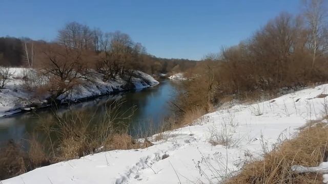 Пора блеснить!. Река Упа в районе Водного, открытая вода 24,03,2021г без монт. смотреть онлайн