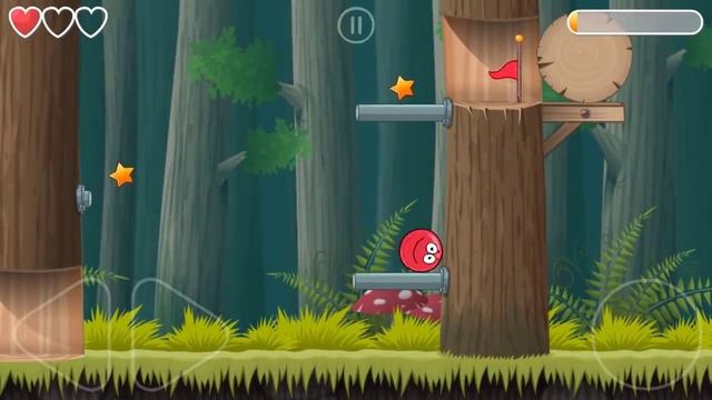 Red Ball 4 - Gameplay Walkthrough Part 1 - Funny Red Ball Vs Green Hills BASS смотреть онлайн