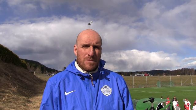 Trener Erik Hagen Etter Jevnaker - Steinberg Kamp 23.4.2017