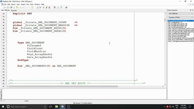 PlayBASIC Live: Creating a library (XML Parser) - Episode 5 - (2017-11-01) смотреть онлайн