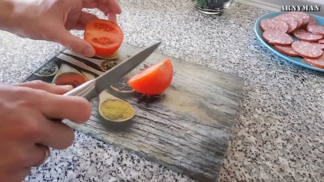 ПРОСТЫЕ РЕЦЕПТЫ: Домашняя ПИЦЦА на кефире с колбасой в духовке смотреть онлайн