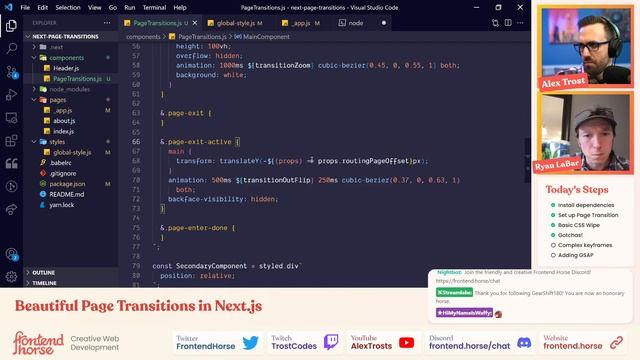 Next.js Page Transitions! CSS And GSAP Animated Page Transitions