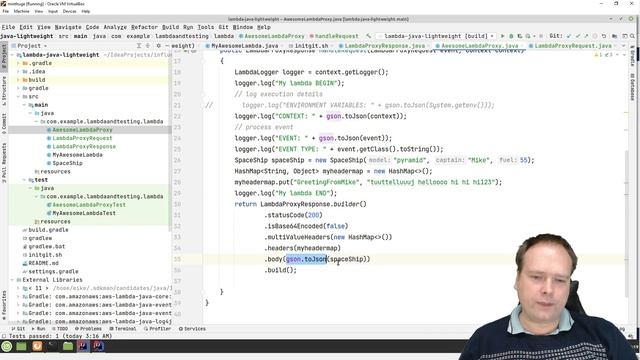 Aws Lambda Proxy With Java 11 смотреть онлайн