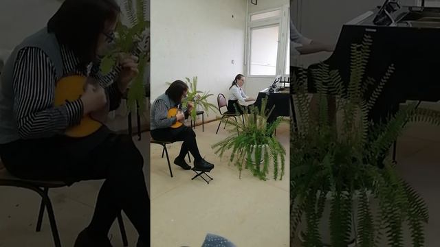 Некрасова Алина, ф-но ; Анурова Т. А. домра Прохоровская ДШИ смотреть онлайн
