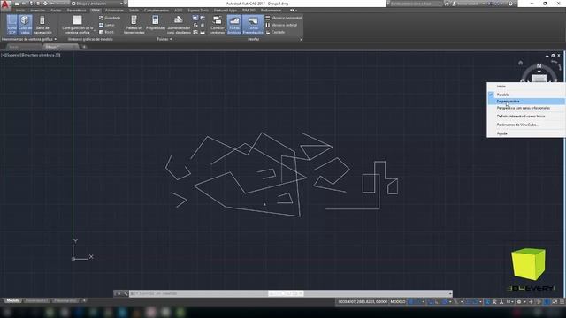 Autocad 2017 - Veamos el View Cube o Cubo de Navegacion смотреть онлайн