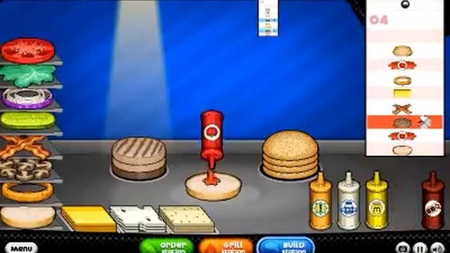 Papa's Burgeria HD for Android - Day 100 as a Perfect Day смотреть онлайн