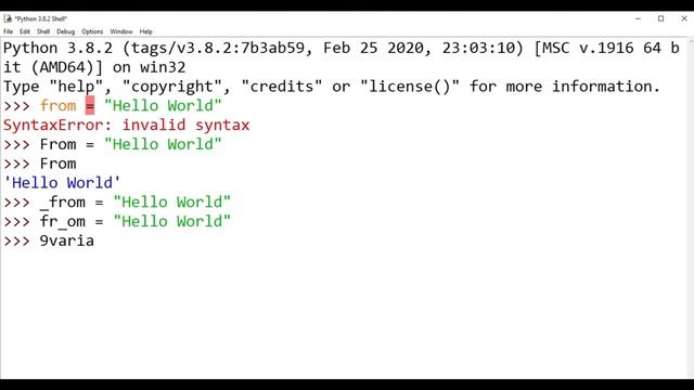 • Python Tutor 02 | Variables in Python смотреть онлайн