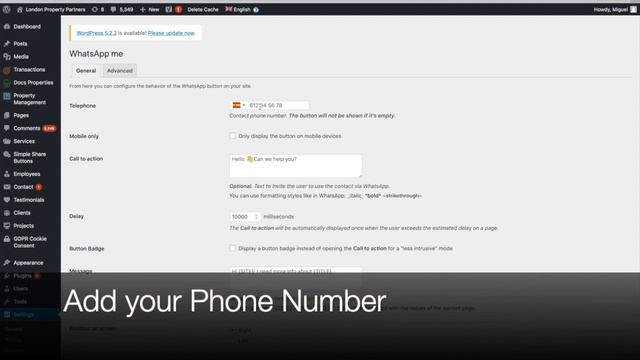 How to Add WhatsApp in Wordpress ? смотреть онлайн