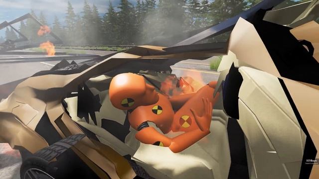 ИГРА В КАЛЬМАРА! СМЕРТЕЛЬНЫЕ МЫШЕЛОВКИ НА ДОРОГЕ | BeamNG.drive смотреть онлайн