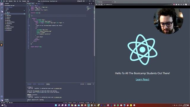 React JS Project Setup And Hooks l useEffect And useState смотреть онлайн
