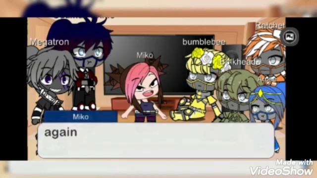 reaction of Transformers Prime part 1/2 смотреть онлайн