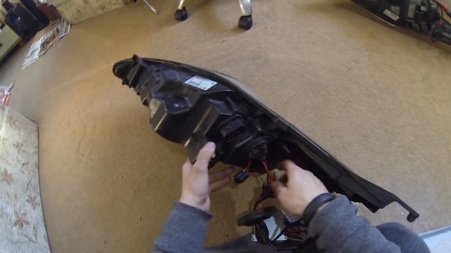 Fitting HID's Ford Fiesta Mk7 смотреть онлайн