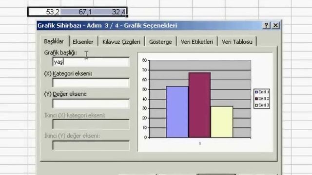 Excel Dosyasında Bar Grafik Oluşturma смотреть онлайн