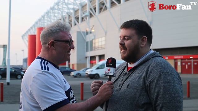 HE'S NOT TAKING US UP HE'S DRAGGING US UP!! - Derby County 1 Middlesbrough Fc 2 BoroFanTV смотреть онлайн