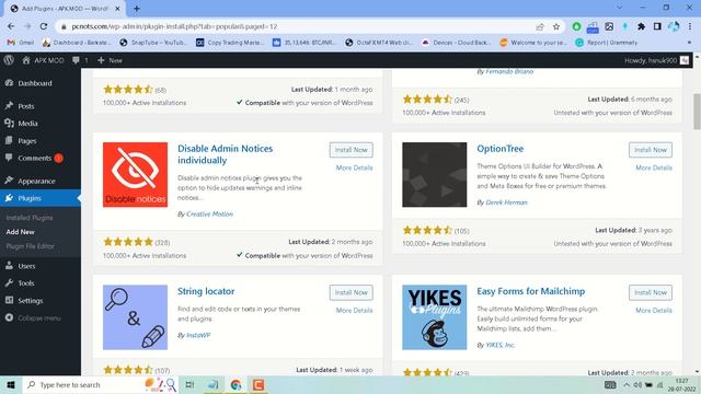 How To Hide any Plugin OR Theme Notification on WordPress Admin Dashboard смотреть онлайн