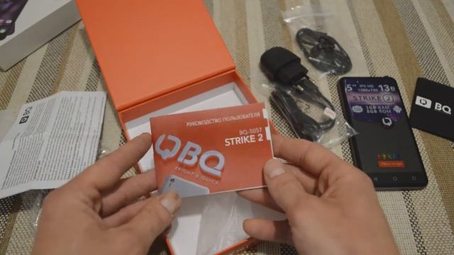 Обзор смартфона BQ BQ-5057 Strike 2 Grey