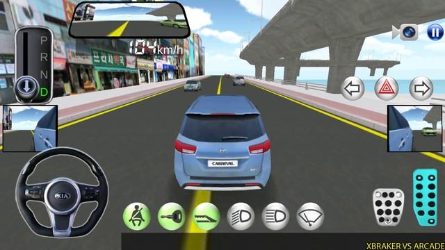 Korean Car Driving Simulator - KIA Carnival and Train -Driver's License Examination Android Gamepla смотреть онлайн