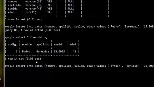 Video Como crear base de datos, crear tablas, modificar registros y hacer backup смотреть онлайн