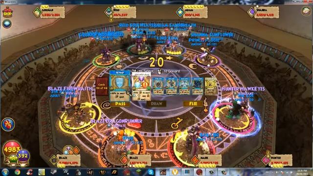 Wizard101~2 Ice-Death-Life- VS Storm-Life-Ice-Death смотреть онлайн