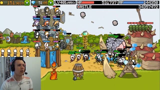 ► Grow Castle | #36 | Hero test - GIANTS vs. COLONIES смотреть онлайн