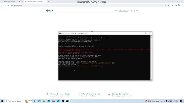 Print Hello World in django смотреть онлайн
