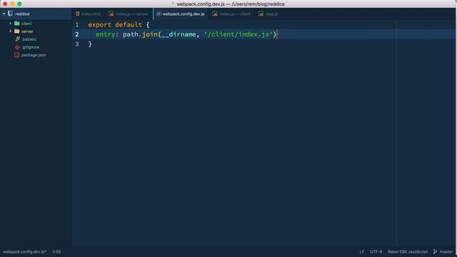 React & Redux #02. Project Setup: Render react component смотреть онлайн