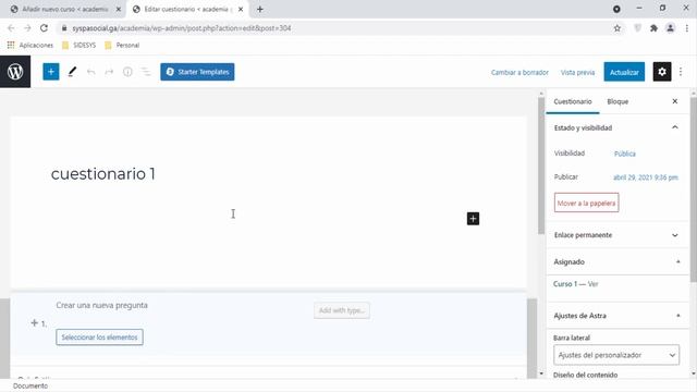 ?️ Como crear GRATIS tu propia ACADEMIA ONLINE para vender cursos, wordpress 88 tutorial español смотреть онлайн