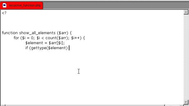 PHP Tutorial Part 44 Recursive Functions смотреть онлайн