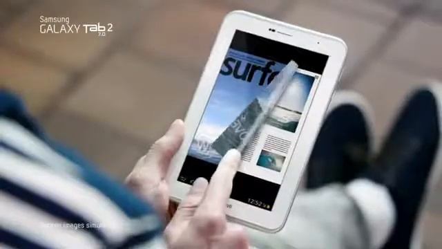 Промо видео Samsung Galaxy Tab 2 7 0 смотреть онлайн