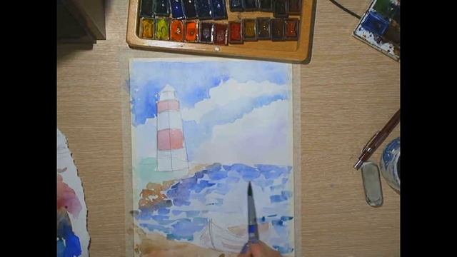 Морской пейзаж, 6 класс смотреть онлайн