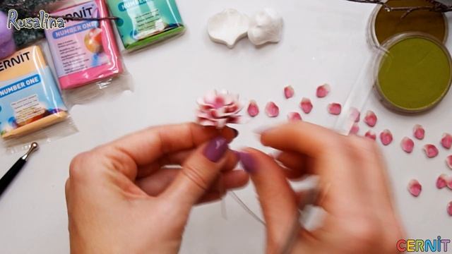 Серьги из лепестков | Украшения своими руками смотреть онлайн