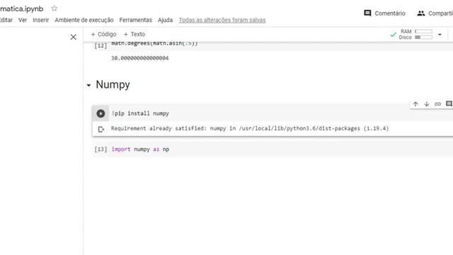 Matemática com Python - Math e Numpy смотреть онлайн
