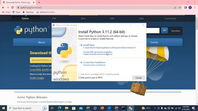Python was not found on cmd | How to install python | solved смотреть онлайн