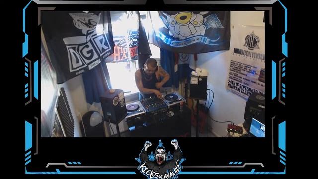 Kicks of Avalos Digital Gabba Records Livestream 14-6-2023 смотреть онлайн